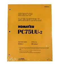 Komatsu PC75UU-2 Manuale