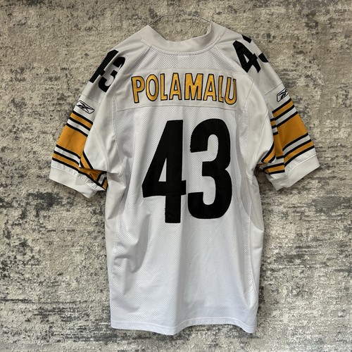 Maglia reebok troy polamalu - troy,