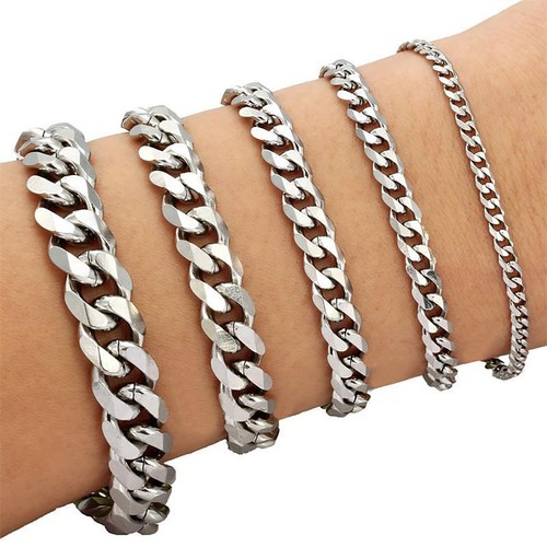 Bracciale uomo acciaio