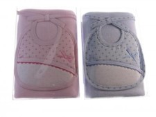 COPERTINA CULLA IN PILE CON BAVAGLIA FANTASIA STELLE/POIS CON AIDA DA RICAMARE