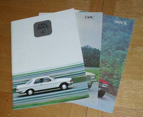 Set brochure mercedes benz - brochure,