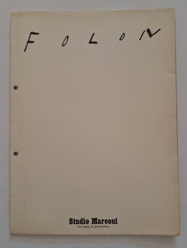 Folon studio marconi - folon, brochure