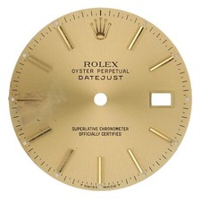 ORIGINAL ROLEX CHAMPANGE