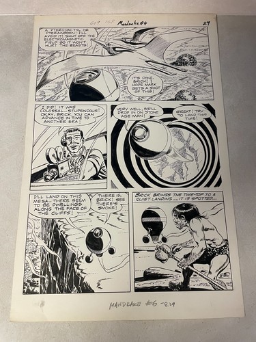 Mandrake fumetto arte brick - fumetto,
