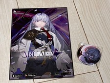 Distintivo e volantino lattina Arcaea TGS2025 VITA e Shikigan da collezione