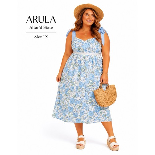 Abito midi arula altar - midi,