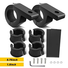 2x 1.25" Mounting Clamps