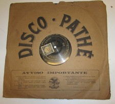 Disco  Disque pathè La