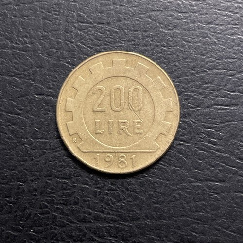 200 lire 1981 - moneta, italia