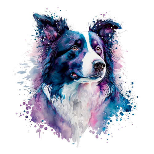 Adesivo xxl border collie auto - adesivo,