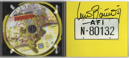 Massimo ranieri signed album - massimo,