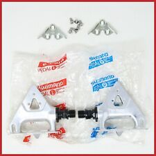 NOS SHIMANO LIGHT ACTION PD-A550 PEDALI QUILL BICI CORSA STRADA VINTAGE ANNI 80 90