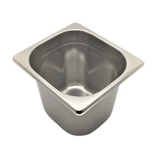 Bacinella Inox GN 1/6 176x162mm H.150mm