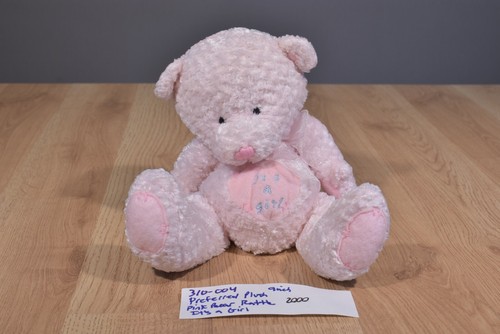 Peluche orsacchiotto rosa