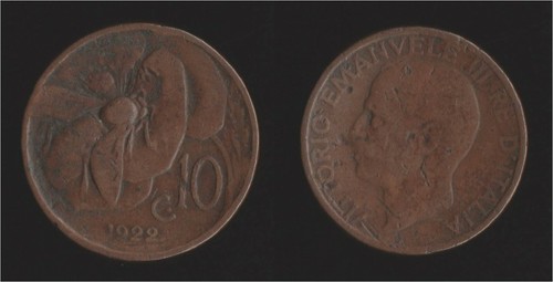 Centesimi 1922 ape - 1922,