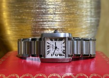 Cartier Tank francaise steel