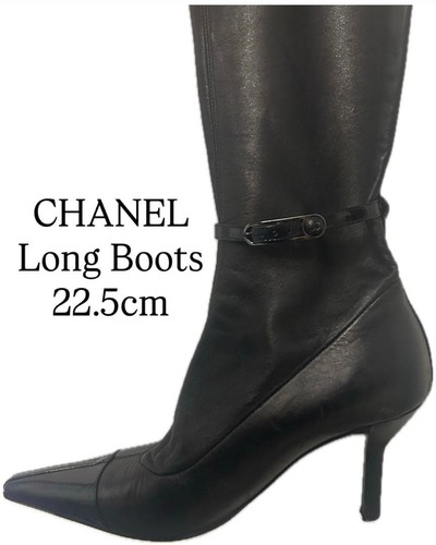 Chanel stivaletti tacco - chanel,