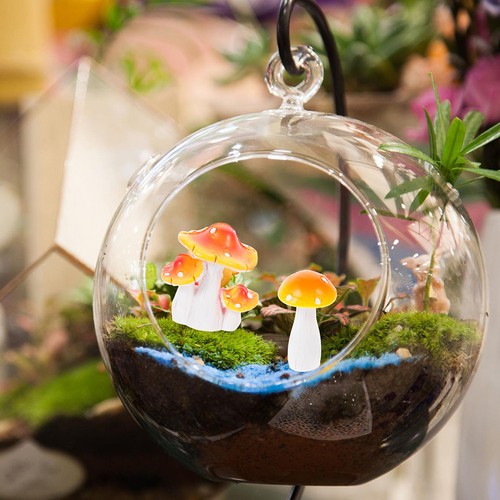 4pcs miniature fungo decori - 4pcs,