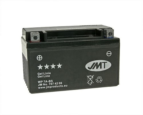 Batteria gel jmt jmtx7a 12v - gel,