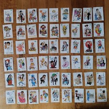 54 figurine TV sorrisi e canzoni anni 80 rare edizioni Panini
