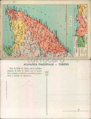 Coloniale mappa cartina africa - coloniale-mappa,