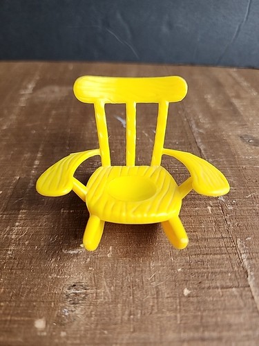 Sedia dondolo gialla hasbro - sedia, a