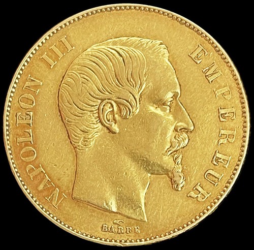 1855 oro francia franchi - 1855, a