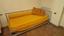 Letto Singolo Flou con Secondo Letto Estraibile - Moderno e Funzionale