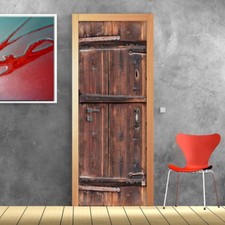 PORTA PERSONALIZZATA DECORAZIONI ARREDAMENTO DESIGN PORTA ANTICA LEGNO MASSELLO