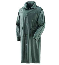 giacca pvc impermeabile verde