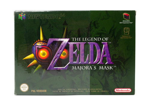 Zelda majora mask - mask, n64