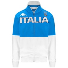 Kappa - Felpa con Zip da Uomo mod: eroi jkt italia fis cod: 321M5DW