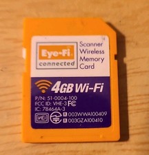 Scheda di memoria wireless Eye-Fi 4GB + scanner Wi-Fi