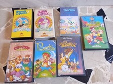 VHS lotto sette videocassette