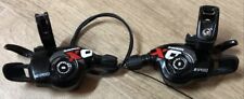 Coppia comandi leve cambio bici MTB SRAM X0 10x2 couple mountain bike shifters