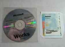 Microsoft Works 7.0 MEDION disco installazione ed etichetta originali come nuovo