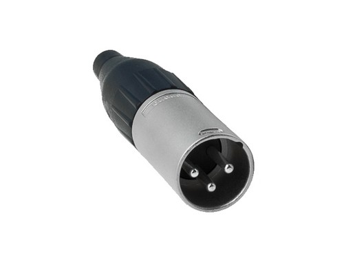 Connettore xlr maschio poli - maschio, 3
