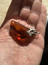 Ciondolo Ambra Rossa Ed