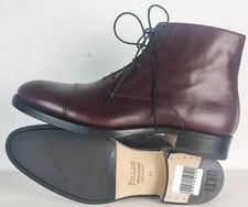Stivaletti da uomo Pollini stivali di design stivaletti con lacci scarpe taglia 44 nuovi