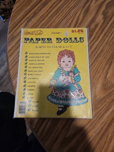 Libro paperdolls vintage 1977 - paperdolls,