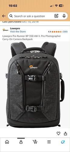 Zaino fotocamera lowepro - lowepro,