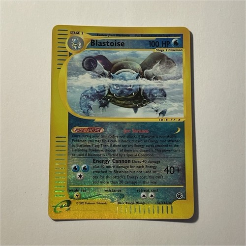 Pokémon tcg blastoise - pokémon,