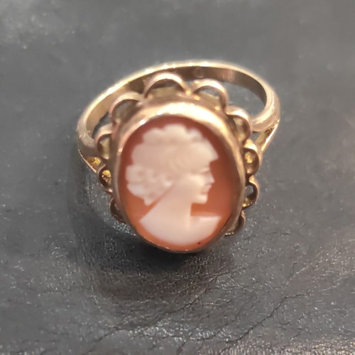 Anello cammeo vittoriano - , in