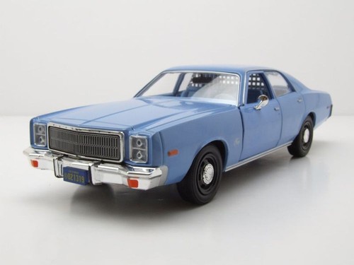Plymouth fury 1977 blu - plymouth, polizia