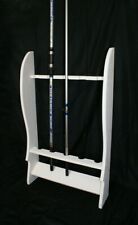 Porta canne da pesca in legno