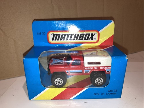 Matchbox pick camper mb35 - matchbox, pick-up
