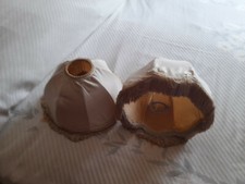 2 paralume tessuto vintage