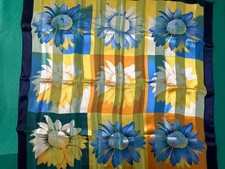 Maxi foulard vintage 100x100 - 100x100,
