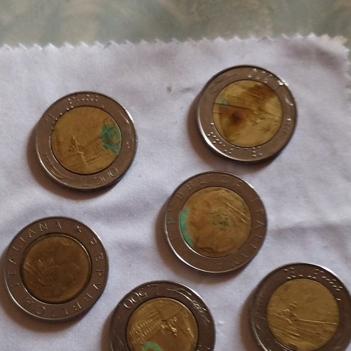 Lotto monete italia 500 lire - lotto,