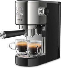 Krups Virtuoso Macchina per Caffe` Espresso Cappuccino Bar Cialde Macinato 15bar
